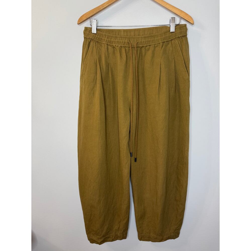 Apiece Apart Everyday Pull-On Pants Tobacco Relax Women's M Casual Wardrobe - Picture 2 of 12